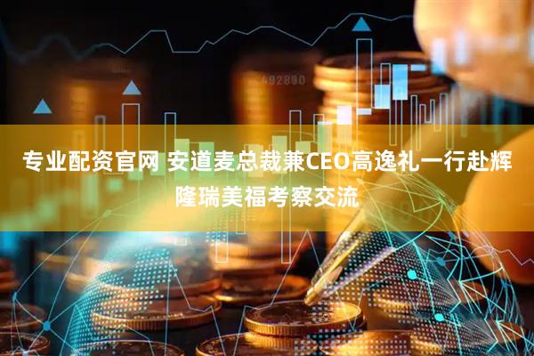 专业配资官网 安道麦总裁兼CEO高逸礼一行赴辉隆瑞美福考察交流